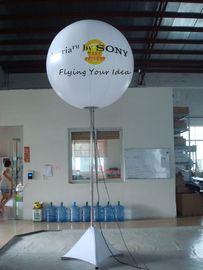 Dwie strony 1,5 m nadmuchiwane oświetlenie balonowe drukowanie cyfrowe na imprezie