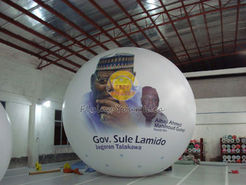 Niestandardowy balon reklamowy PVC z dobrym elastycznym wyborem politycznym