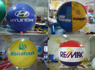 2.5m Thickness PVC Large Inflatable Balloons Fire Resistance For Outdoor Decorations exporters