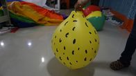 Trwałe żółte balony w kształcie cytryny o średnicy 90 cm z cyfrowym nadrukiem exporters
