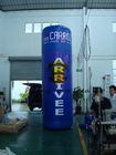 Oxford 4m Advertising Helium Balloons Custom Inflatable Pillar For Trade Show exporters