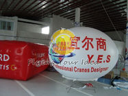 Niestandardowy duży, trwały balon owalny z zabezpieczonym przed promieniowaniem UV drukowaniem w celach rozrywkowych exporters