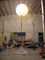Wodoodporna, ognioodporna PVC Balon oświetlający stojący, PVC lub oxford Nadmuchiwany balon oświetleniowy factory