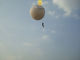 China Białe duże ognioodporne i wodoodporne nadmuchiwany balon helowy z systemami oświetleniowymi exporter