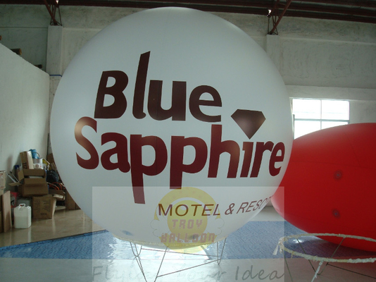 Kolorowe gigantyczne balony reklamowe o średnicy 3 m Druk jedwabiu
