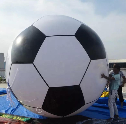 Nadmuchiwany balon z helem w kształcie piłki nożnej z pełnym nadrukiem
