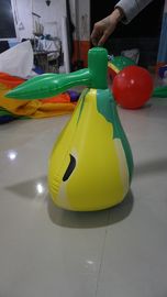 Balony z owocami w kształcie gruszki nadmuchiwane w kształcie gruszki, z sitodrukiem EN71 ASTM
