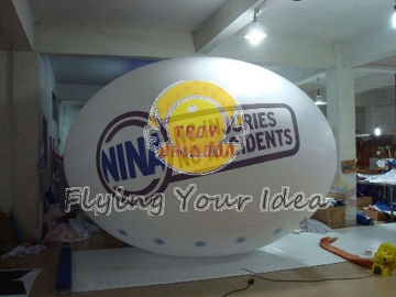 Duża dwustronna drukowana balon owalny z dobrym elastyką do reklamy zewnętrznej